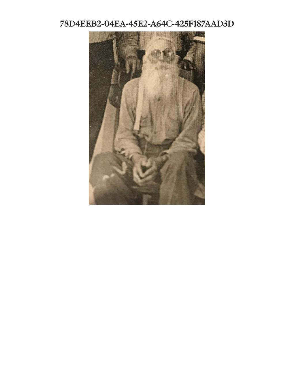Portrait of William Hencley Wallace in later life